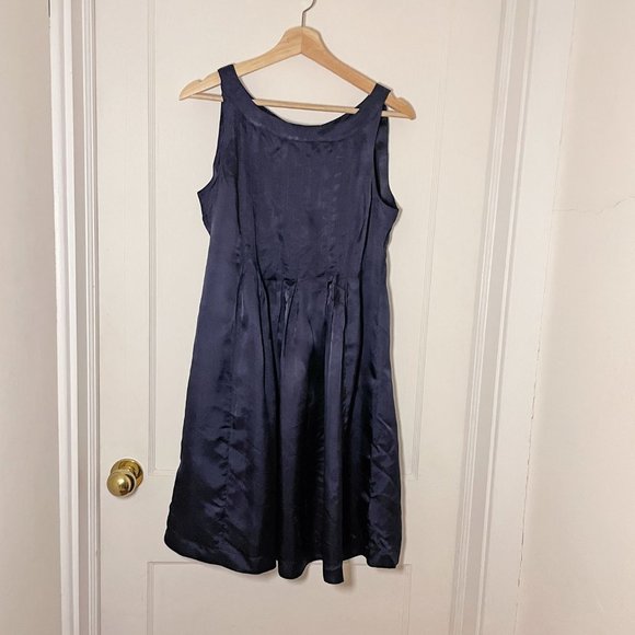 H&M Dresses & Skirts - Midnight blue fit and flair dress